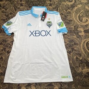 2017-18 Adidas Seattle Sounders FC MLS Adizero Soccer Jersey Mens Size XL New